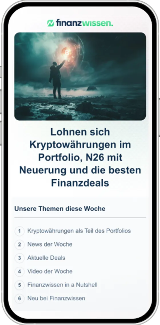 © Finanzwissen Finanzwissen Newsletter Screenshot | © Finanzwissen